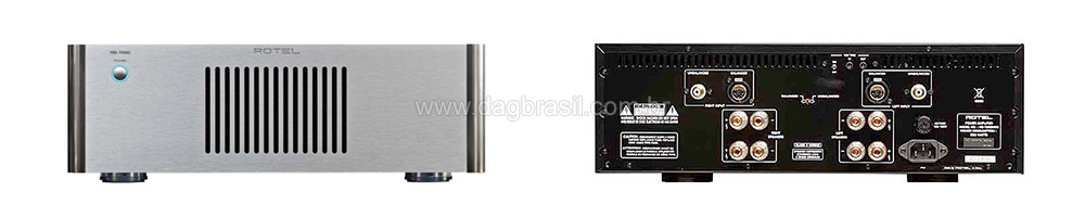 Amplificador Estéreo Rotel RB 1582 MKII | DAG BRASIL